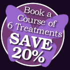 Book a course of 6 Sessions and SAVE 20%