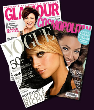 As seen in Glamour, Cosmopolitan and Vogue Magazines!